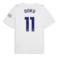 Manchester City Jeremy Doku #11 Kolmaspaita 2026-27 Lyhythihainen